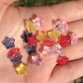 thumbnail image 5 of Lote de 20 cuentas de estrella de color AB de 8 mm, cuentas espaciadoras sueltas de cristal checo para hacer joyas, horquillas, accesorios hechos a mano, 5 of 5