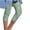 Green, variant on VERUGU Capris Pants for Women Spring Summer Casual Comfortable Elastic Waist Printed Cropped Pants Blue M