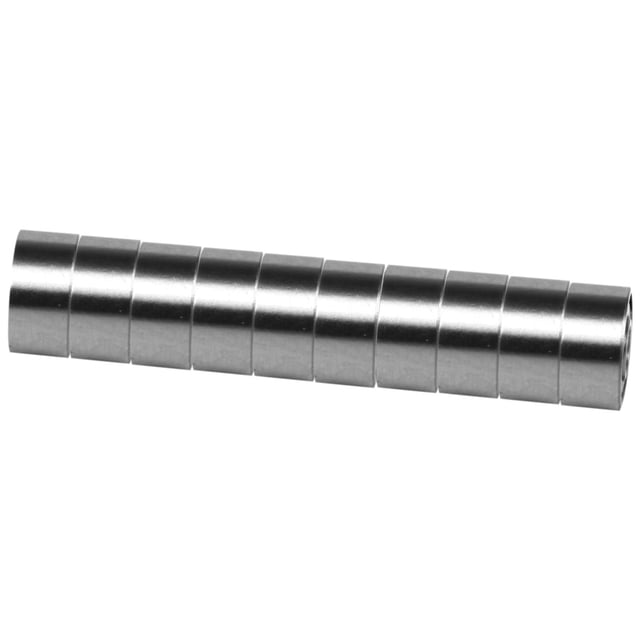50 Pcs Insert en Nylon Autobloquant Plaqué Zinc Écrous de Verrouillage Hexagonal & 10 Pcs Roulement à Billes Radial Métrique Miniature