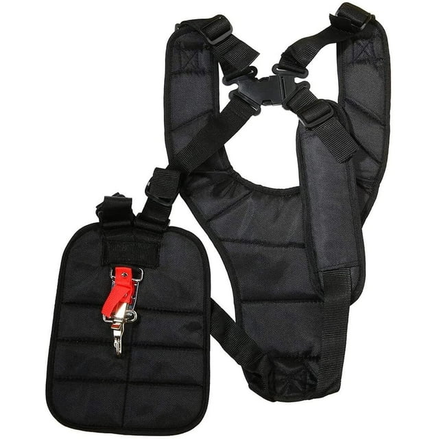 Carry Strap, Shoulder Strap for Brush Cutter, Double Shoulder Strap, Carrying Strap for Brush Cutter, Grass Trimmer, Brush Cutter, Adjustable Grass Trimmer Strap, Shoulder Strap Trimmer