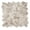 Shallow, variant on Oasis Halo Gray Pebble Stone Look Natural Stone Mosaic Wall and Floor Tile
