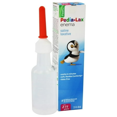 Fleet Pedia-Lax Children`s Enema 2.25 oz (Best Way To Use An Enema)