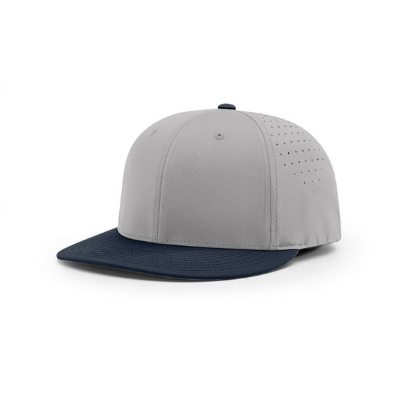 Richardson PTS30 Lite R-Flex Caps - Gray Navy