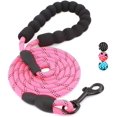 thumbnail image 1 of ATTOE 5 Pi ATTOE Robuste avec Poignée Rembourrée Confortable - Fils Hautement Réfléchissants pour Chiens Moyens et Grands, 1 of 7