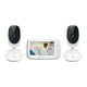 thumbnail image 1 of Motorola Baby Monitor VM75 - Video interior con 2 cámaras, 480x272p, alcance de 1000 pies, pantalla inalámbrica de 2.4 GHz de 5", audio bidireccional, panorámica remota, inclinación digital, zoom, tem, 1 of 5