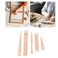 thumbnail image 1 of Knitting Tools,  Wood Hand Loom Stick Set  for Parent Child Activities, 1 of 8