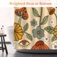 thumbnail image 4 of Aimego Cortina De Ducha Extralarga – Boho Mushroom Años 70 Retro Bohemio Floral Amarillo Naranja Flores Ojos Tela De Baño Juego De Cortina De Ducha Con 12 Ganchos Decoración De Baño Cortina De Bañera, 4 of 4