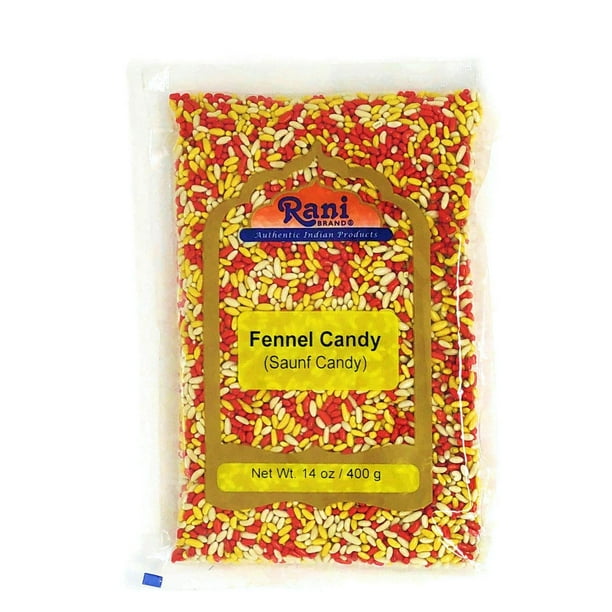 Rani Sugar Coated Fennel Candy 14oz (400g) Indian After Meal