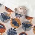 thumbnail image 2 of Naloa Vintage Botanical Butterfly Art Dog Blanket, 3 Sizes Cat Blanket for Indoor Cats Large Medium Small Dog Gifts-Small, 2 of 8