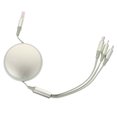 thumbnail image 1 of UPGRATOR Type C Fast Charging Cable Charging Cable Retractable Light Green for 1Pack, 1 of 7