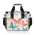 thumbnail image 7 of FORMRS Insulated Cooler Bag 24 Cans Capacity Soft Leakproof Lunch Box with Side Pockets, Watercolor Butterflies, 7 of 7