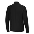 thumbnail image 3 of Men's Antigua Black New York Mets Step Up Quarter-Zip Pullover, 3 of 3