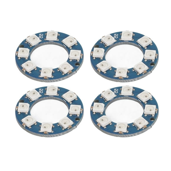 Módulo de lámpara LED, 4 piezas Lámpara de anillo LED Módulo de luz RGB Tablero de lámpara de anillo LED El mejor de su clase
