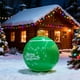 thumbnail image 4 of Adornos navideños, regalos navideños, bola inflable de PVC, decoración navideña para jardín, adorno colgante, bola inflable de Navidad, bola de PVC., 4 of 6