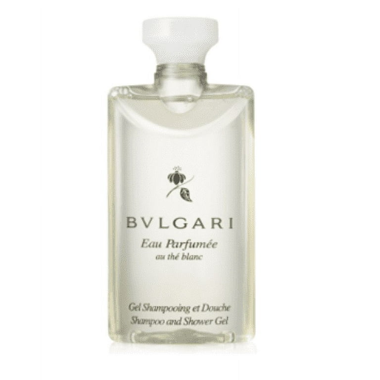 Bvlgari Au The Blanc (White Tea) Shampoo & Shower Gel 2.5 oz each - Set of  3 