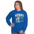 thumbnail image 3 of Vintage Betty Boop Hawaii Map Outline Women Crewneck Sweatshirt Brisco Brands S, 3 of 6