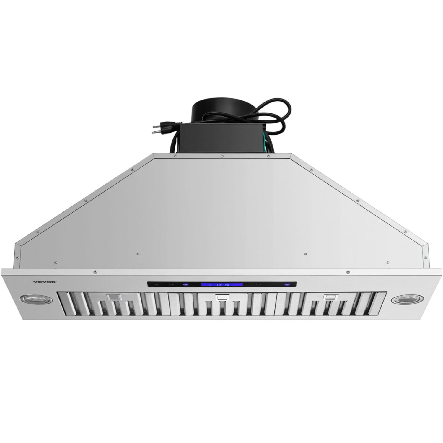 36 Inch Insert Range Hood  900CFM 4 Speed Stainless Steel Built  in Kitchen Vent with Touch   Remote Control  LED Lights  Baffle Filters  Ducted Ductless Convertible  ETL Listed