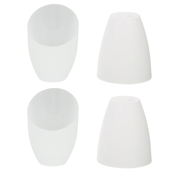 HAMPPLIES Decorative Lampshade Head 4Pcs 3.3X3.3X5.1In