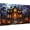 200 Piece (Moderate), variant on 50 Pieces Gothic Dark Haunted Halloween Witch Castle Wall Art Puzzle Gift Birthday Holiday Present Spooky Fall Leisure Activity for Adults Stress Relief Calming Pastime Mind Focus Home Decor