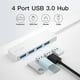 thumbnail image 1 of BYEASY USB Hub, USB 3.1 C a USB 3.0 Hub con 4 puertos y cable extendid, 1 of 2