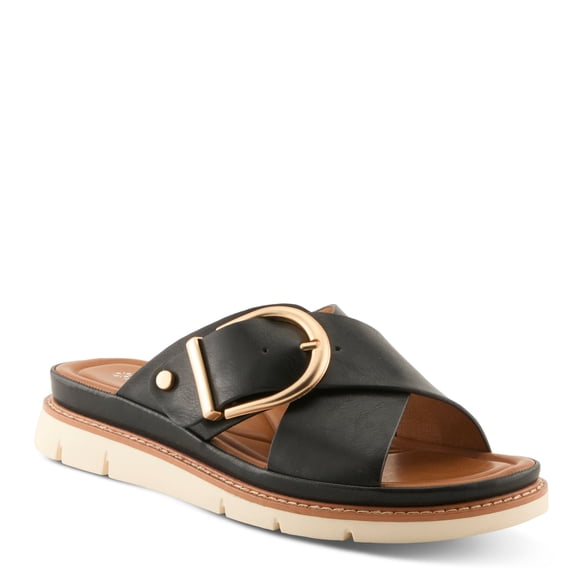 Patrizia Marynia Women’s Slide Sandal with Adjustable Fit & Cushioned Comfort