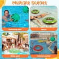 thumbnail image 2 of Hengguang 4 Pack Inflatable Pool Swimming Rings with Beach Ball, Inflatable Pool Floats for Kids Adults, 32.68'' Fruits Pool Floaties Rings Tube Toys for Summer Beach Water Float Party, Swimming Pool, 2 of 6