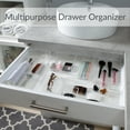 thumbnail image 6 of Simplify Medium Rectangular Drawer Organizer, Clear, 6 of 8