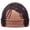 Brown4, variant on Funny Bald Head Beanie, Realistic 3D Printed Hair Illusion Hat for Men,Novelty Halloween Accessory, Comfortable Knit Cap for Parties, Photos and Cosplay