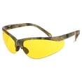 thumbnail image 2 of Safety Vu Rimless Safety Glasses, Camo/Yellow, 2 of 5