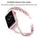thumbnail image 4 of Banda Compatible para Apple Watch Bands 38mm 42mm iwatch Bands para mujer Joyería Correa de pulsera de metal, reemplazo de pulsera MFZFUKR 2033275-4, 4 of 9
