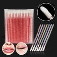 thumbnail image 3 of 50 Pcs Disposable Crystal Makeup Brushes Tool Set Eyelash Lip Brush For Mascara Wands Applicator Swab Eyelash Extension Tools 50pcs blue, 3 of 6
