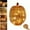 E, variant on Fall Mercury Glass Light up Pumpkin Decor with Timer Fall Decoration for Home Thanksgiving Lamps Festive Decoration Halloween Decorations Starry Night Pumpkins Tabletop Centerpiece Fall Home Decor