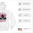 thumbnail image 6 of Just a Girl Who Loves Bigfoot Sweatshirt Sasquatch Fan Cryptid Cute Gift Vintage Sunset Wildlife Camping Hoodie, 6 of 7
