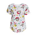thumbnail image 5 of Disney Mickey and Friends Women's Juniors Short Sleeve Christmas Graphic Tee, 5 of 5