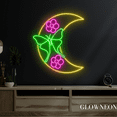 thumbnail image 4 of Glowneon Moon Flower Butterfly Neon Sign, Floral Led Sign, Mom Gifts, 4 of 5