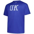 thumbnail image 2 of Men's-Fanatics  Royal Kentucky Wildcats Big & Tall Distressed Vintage Logo T-Shirt, 2 of 3