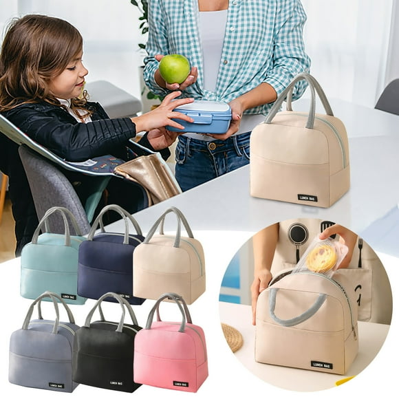 School Savings Tyidzon Insulated Lunch Bag Reusable Lunch Bag Portable Lunch Bag Women, Lunch Box for Outdoor Picnic Office Beach