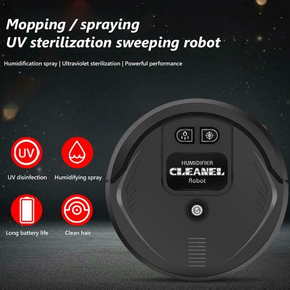 UV Disinfection Smart Sweeping Robot Vacuum Cleaner Suction Floor B6I9 T7I3 