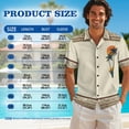 thumbnail image 6 of Psesaysky Couples Hawaiian Outfits Matching Sets for Women Men Brown Native Palm Summer Sleeveless Flared Dress with Aloha Shirts Wedding Party Matching Clothes Plus Size-3XL, 6 of 7