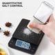 thumbnail image 4 of Especiero Medidor Ajustable de Plástico Blanco Qazbgdl | Dispensador de 0,5 Gramos para Sal, Azúcar y Polvo | Imprescindible para Cocina y Camping | 1 Unidad, 4 of 7