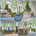 thumbnail image 3 of Outdoor Curtains for Patio Waterproof, Happy St. Patrick's Day Grommet Gazebo Curtains Drapes for Porch, Pergola,Backyard,Outside, 2 Privacy Panels 54 x 84 Inch, Dachshund Fourleaf Clovers White, 3 of 9