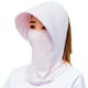 thumbnail image 4 of Protector solar de seda de hielo, visera plegable, sombrero de protección para el cuello, ala grande para mujer, material de seda de hielo ligero y transpirable, a prueba de viento y polvo, 4 of 6