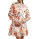 thumbnail image 1 of Minivestido BELLA BARNETT con estampado blanco para mujer, 1 of 5