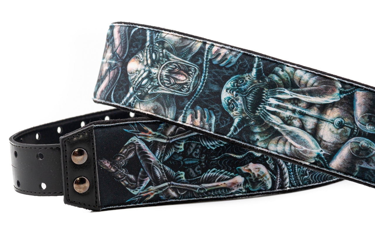 RightOn! Straps Seven Deadly Sins Guitar Strap – Artistic Vegan Strap