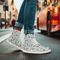 thumbnail image 3 of FUIALDOLG Women's Fashion Sneakers Lightweight Walking Casual Slip Ons Art Painted Athletic Travel Skate Shoes, 3 of 7