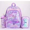 thumbnail image 4 of Mochila para niñas de estilo mariposa ultraligera y de gran capacidad para estudiantes de escuela primaria de Smiggle, 4 of 5