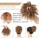 thumbnail image 4 of Rizos africanos pequeños para mujer Peluca con rizos para mujer Pelucas con coleta Pelucas Pelucas Pelucas, 4 of 5
