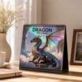 thumbnail image 5 of Zznnkj 2027 Wall Calendar 12-Month Hanging Monthly Planner From January 2027 to December 2027 Fantasy Dragon Art Calendar for Home Office Wall Decor, 5 of 7