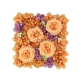 thumbnail image 4 of Panel de flores artificiales, decoraciones del Día de San Valentín para el hogar, bricolaje, regalos del Día de San Valentín, fondo para de , Naranja Naranja Púrpura Profundo, 4 of 8