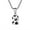 Number 2, variant on Number Necklace for Men Soccer Player Football Digital 00-99 Stainless Steel Chain Statement Simple 67 Pendant Personalized Jewelry Number 41